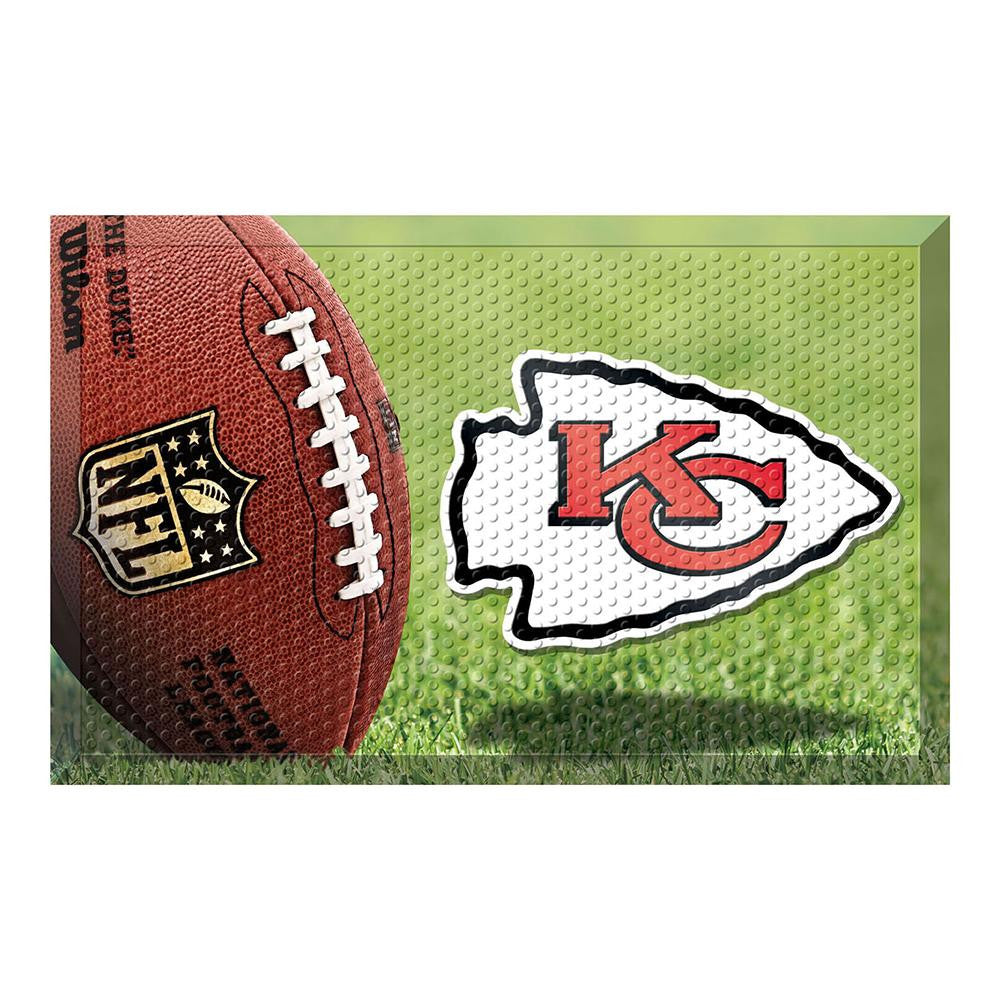 Kansas City Chiefs NFL Scraper Doormat (19x30)