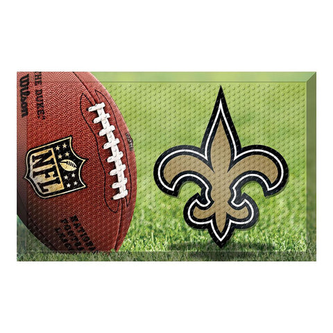 New Orleans Saints NFL Scraper Doormat (19x30)