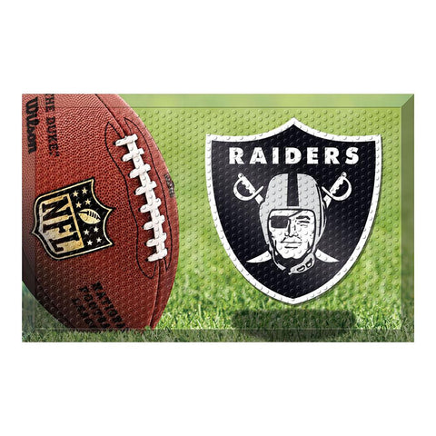 Oakland Raiders NFL Scraper Doormat (19x30)