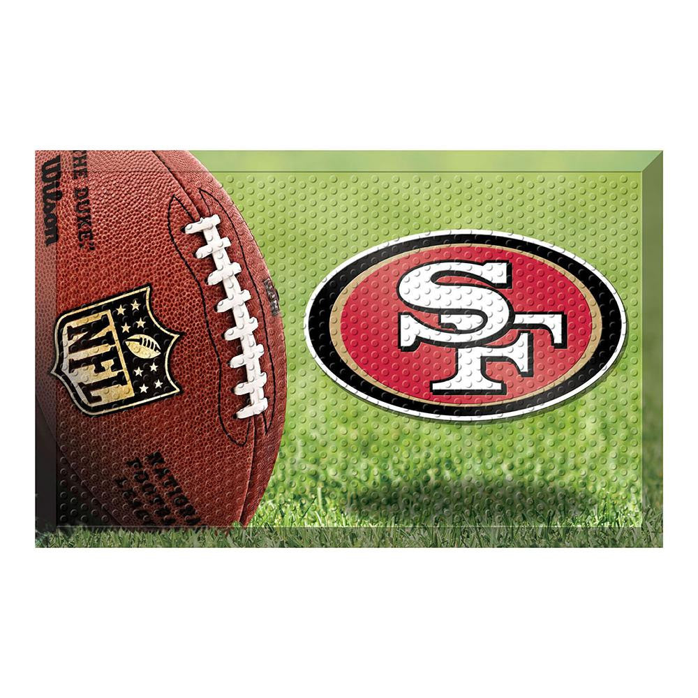 San Francisco 49ers NFL Scraper Doormat (19x30)