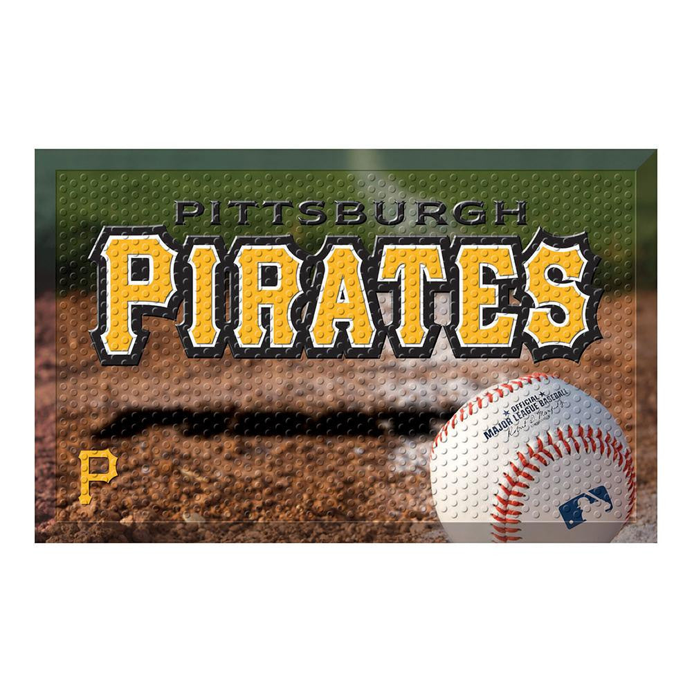 Pittsburgh Pirates MLB Scraper Doormat (19x30)