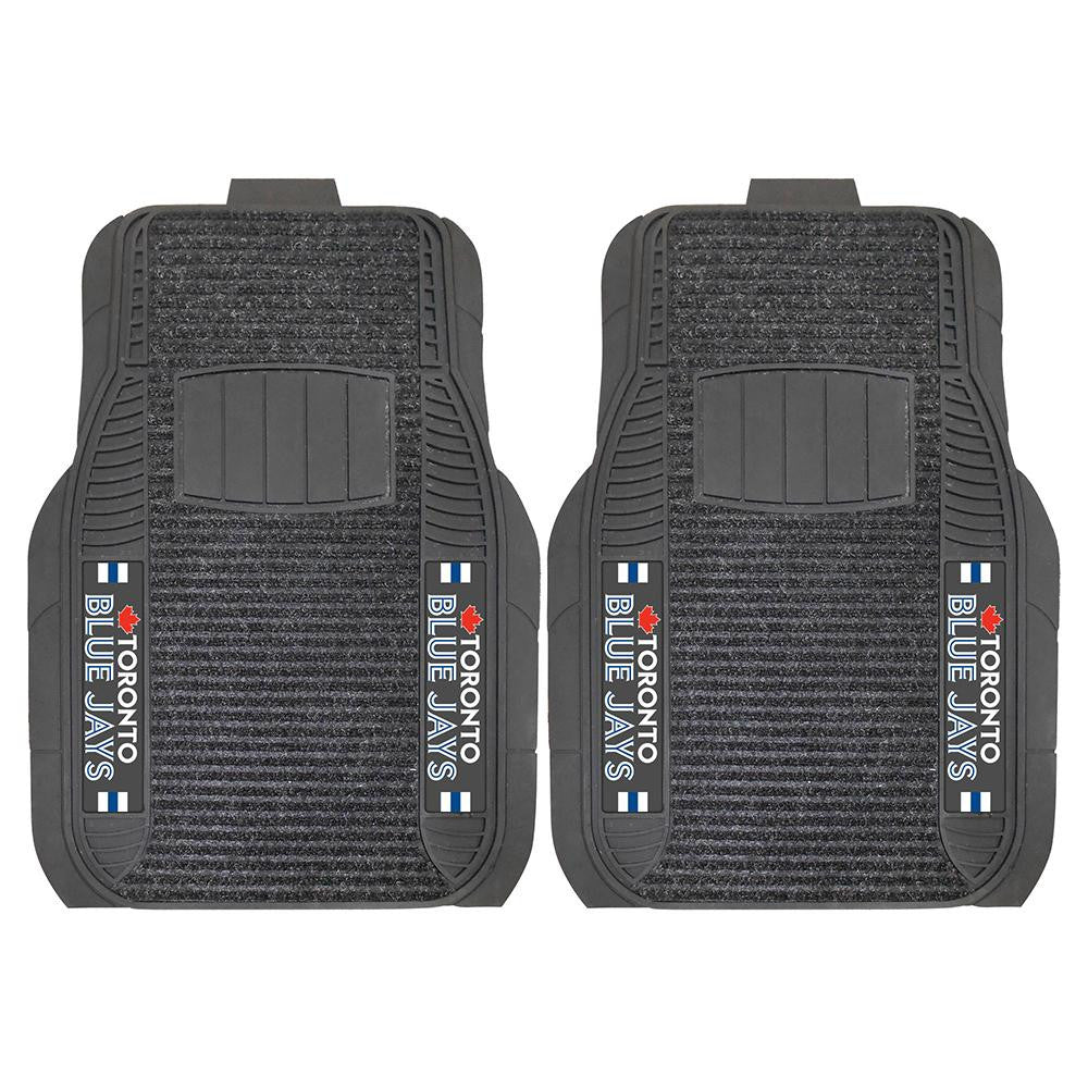 Toronto Blue Jays MLB Deluxe 2-Piece Vinyl Car Mats