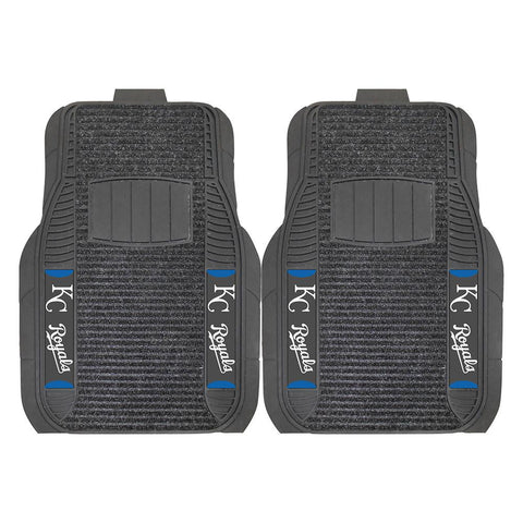 Kansas City Royals MLB Deluxe 2-Piece Vinyl Car Mats