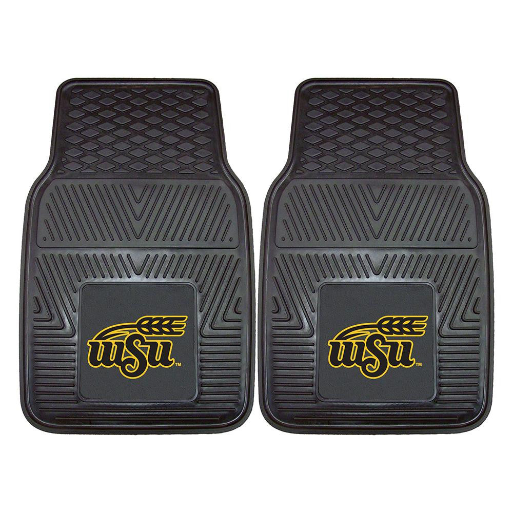 Wichita State Shockers NCAA Heavy Duty 2-Piece Vinyl Car Mats (18x27)