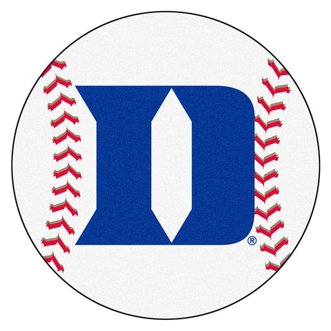 Duke Blue Devils NCAA Baseball Round Floor Mat (29)