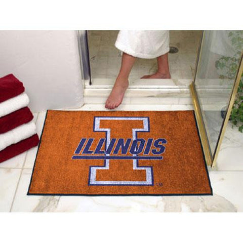 Illinois Fighting Illini NCAA All-Star Floor Mat (34x45)