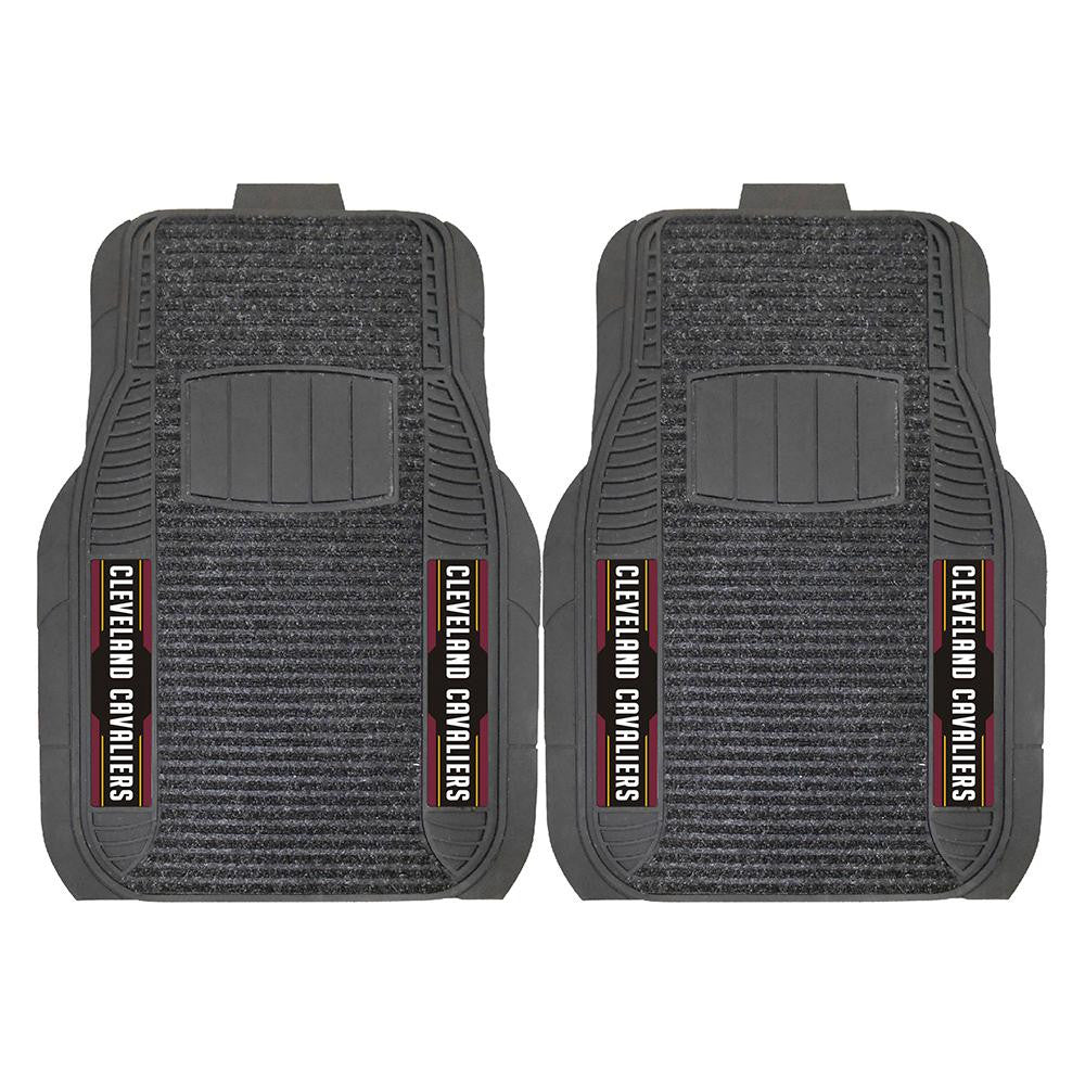 Cleveland Cavaliers NBA Deluxe 2-Piece Vinyl Car Mats