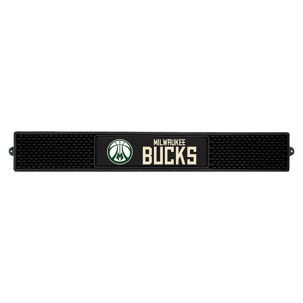 Milwaukee Bucks NBA Drink Mat (3.25in x 24in)