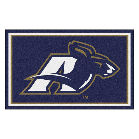 Akron Zips NCAA 4x6 Rug (46x72)