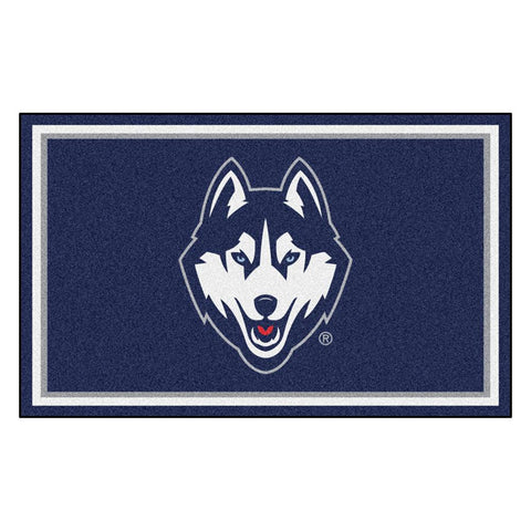 Connecticut Huskies NCAA 4x6 Rug (46x72)