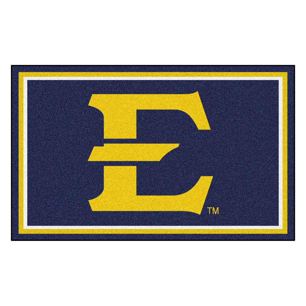 East Tennessee State Buccaneers NCAA 4x6 Rug (46x72)