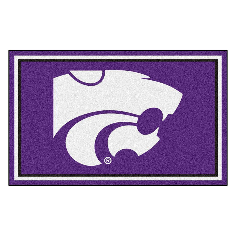 Kansas State Wildcats NCAA 4x6 Rug (46x72)