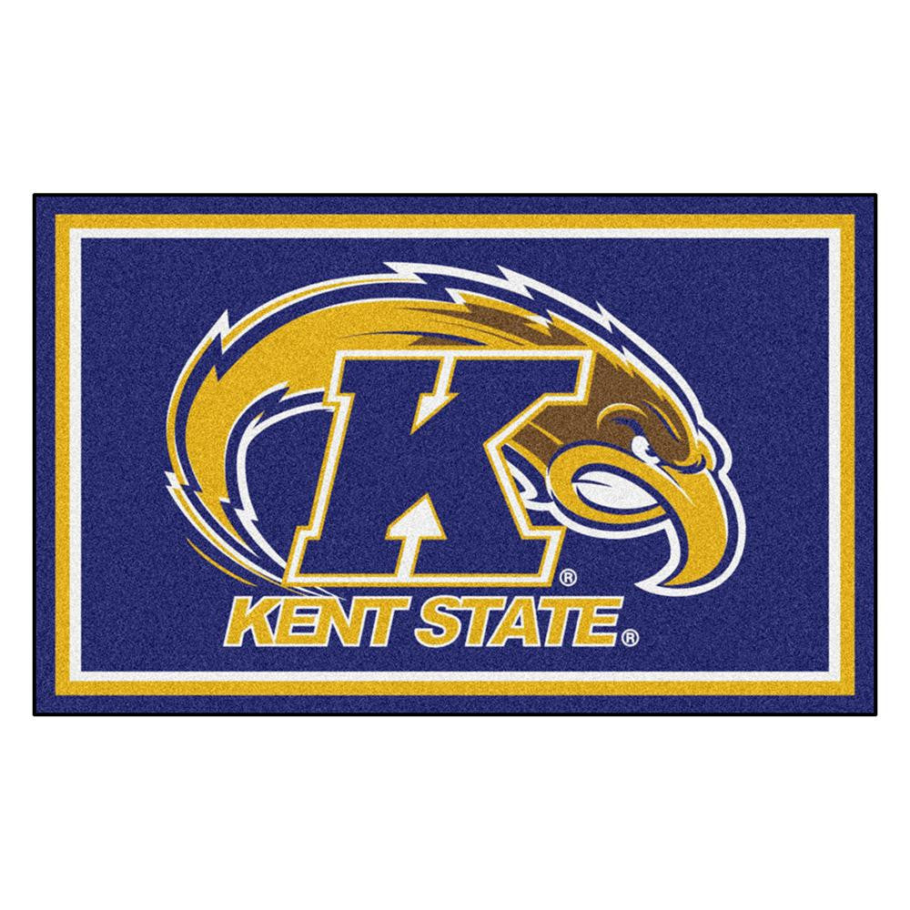 Kent Golden Flashes NCAA 4x6 Rug (46x72)