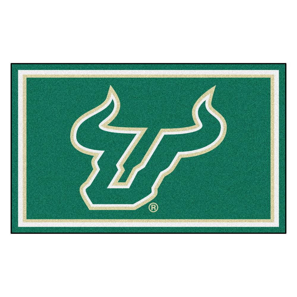 South Florida Bulls NCAA 4x6 Rug (46x72)