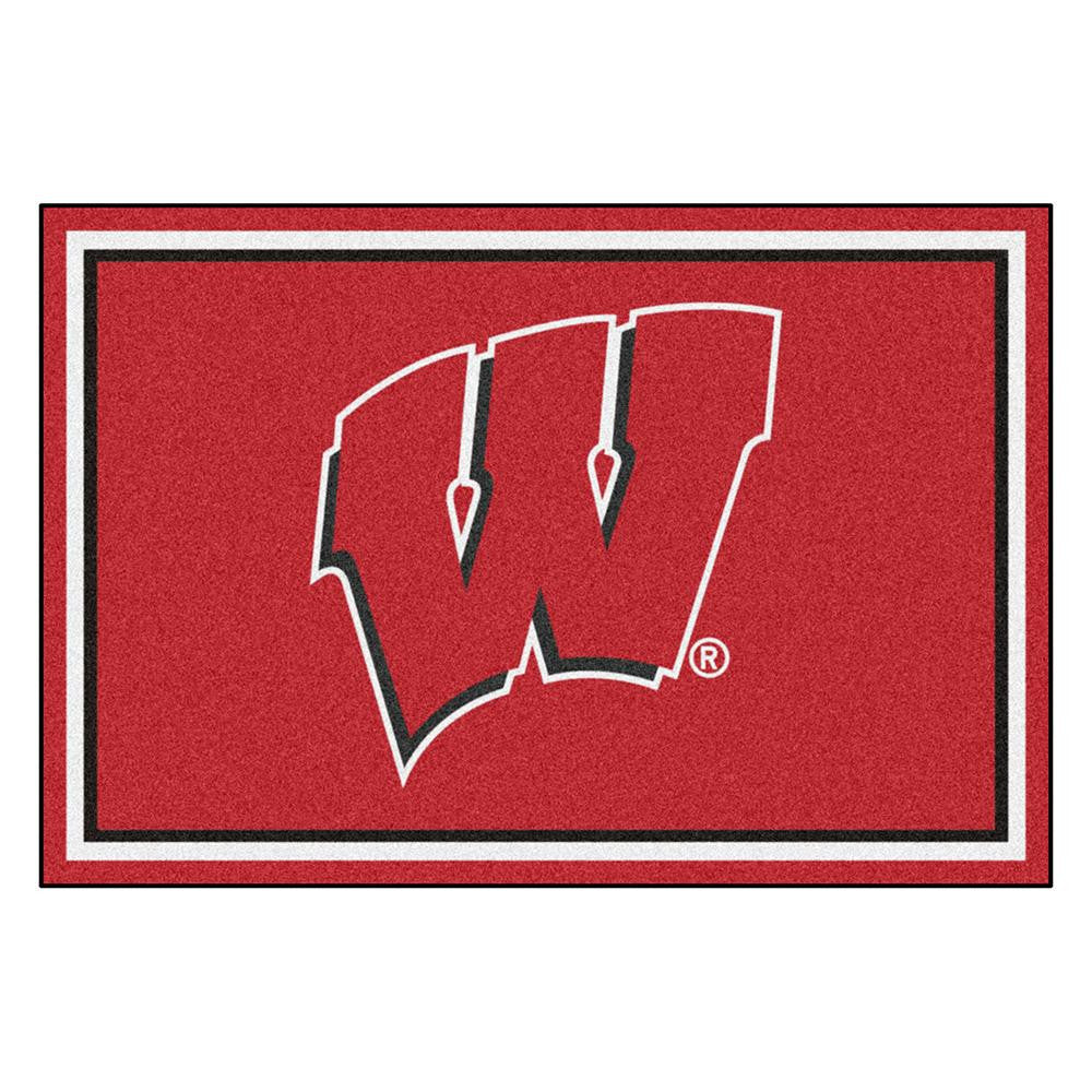 Wisconsin Badgers NCAA Ulti-Mat Floor Mat (5x8')