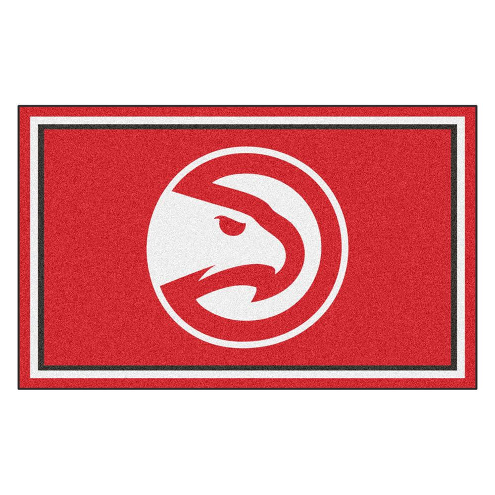 Atlanta Hawks NBA 4x6 Rug (46x72)