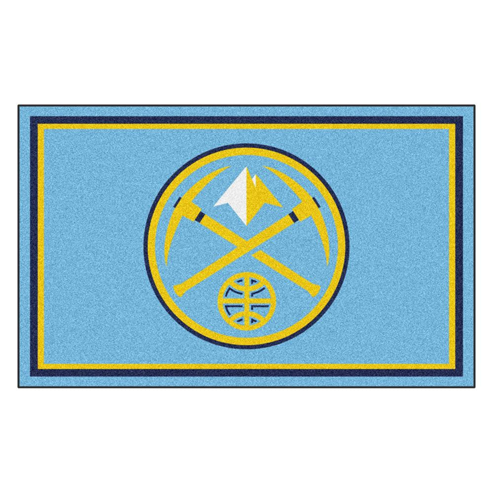 Denver Nuggets NBA 4x6 Rug (46x72)