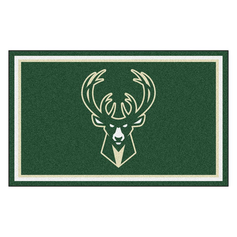 Milwaukee Bucks NBA 4x6 Rug (46x72)