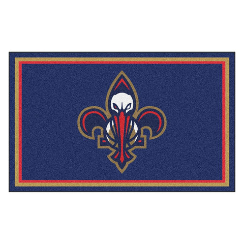 New Orleans Pelicans NBA 4x6 Rug (46x72)