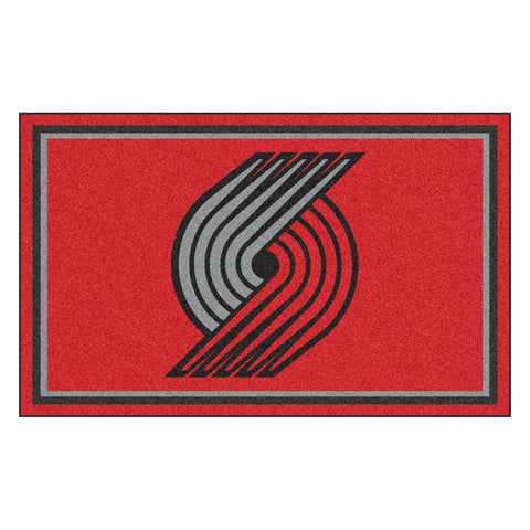 Portland Trail Blazers NBA 4x6 Rug (46x72)