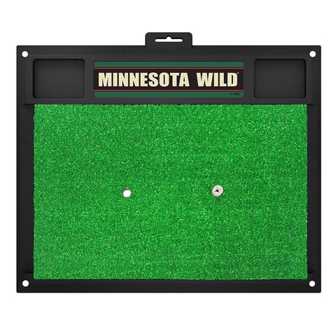 Minnesota Wild NHL Golf Hitting Mat (20in L x 17in W)