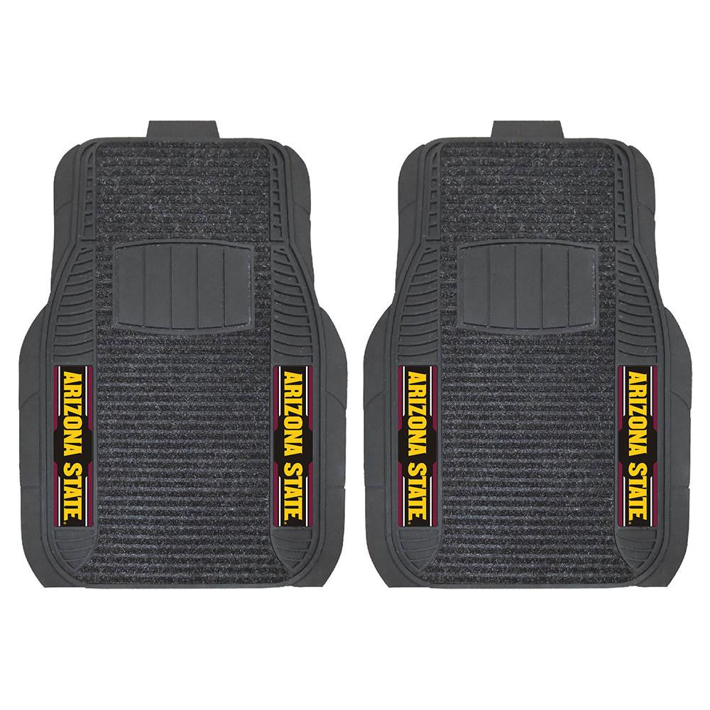 Arizona State Sun Devils NCAA Deluxe 2-Piece Vinyl Car Mats