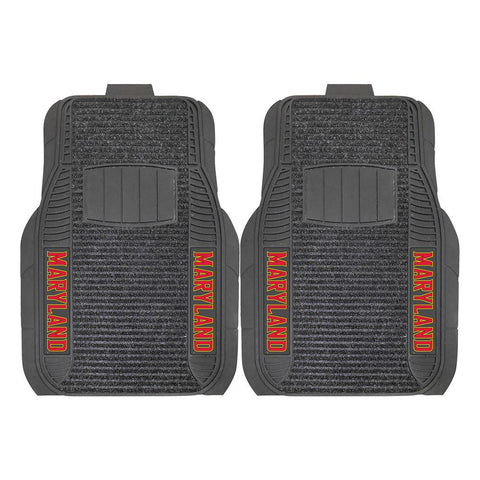 Maryland Terps NCAA Deluxe 2-Piece Vinyl Car Mats