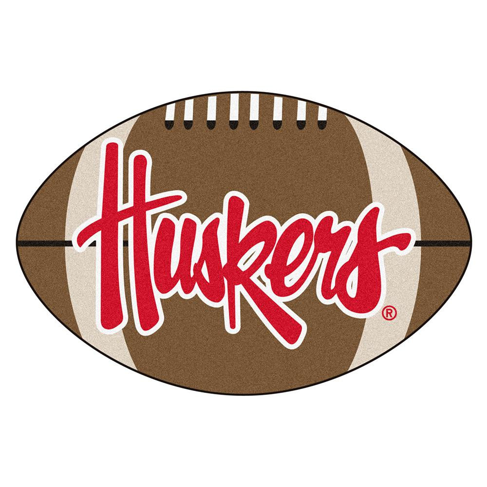 Nebraska Cornhuskers NCAA Football Floor Mat (22x35)