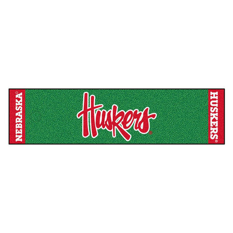 Nebraska Cornhuskers NCAA Putting Green Runner (18x72)