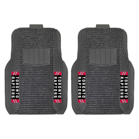 Toronto Raptors NBA Deluxe 2-Piece Vinyl Car Mats