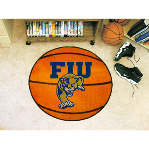 Florida International Golden Panthers NCAA Basketball Round Floor Mat (29)