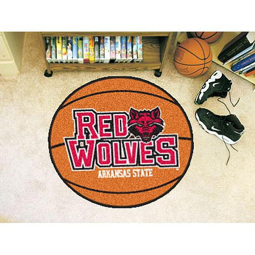 Arkansas State Red Wolves NCAA Basketball Round Floor Mat (29)