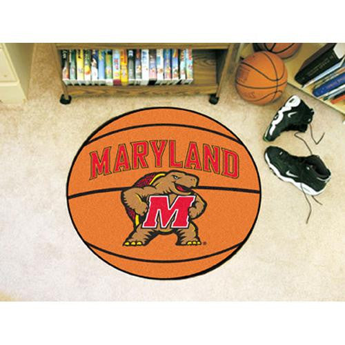 Maryland Terps NCAA Basketball Round Floor Mat (29)