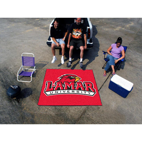 Lamar Cardinals NCAA Tailgater Floor Mat (5'x6')