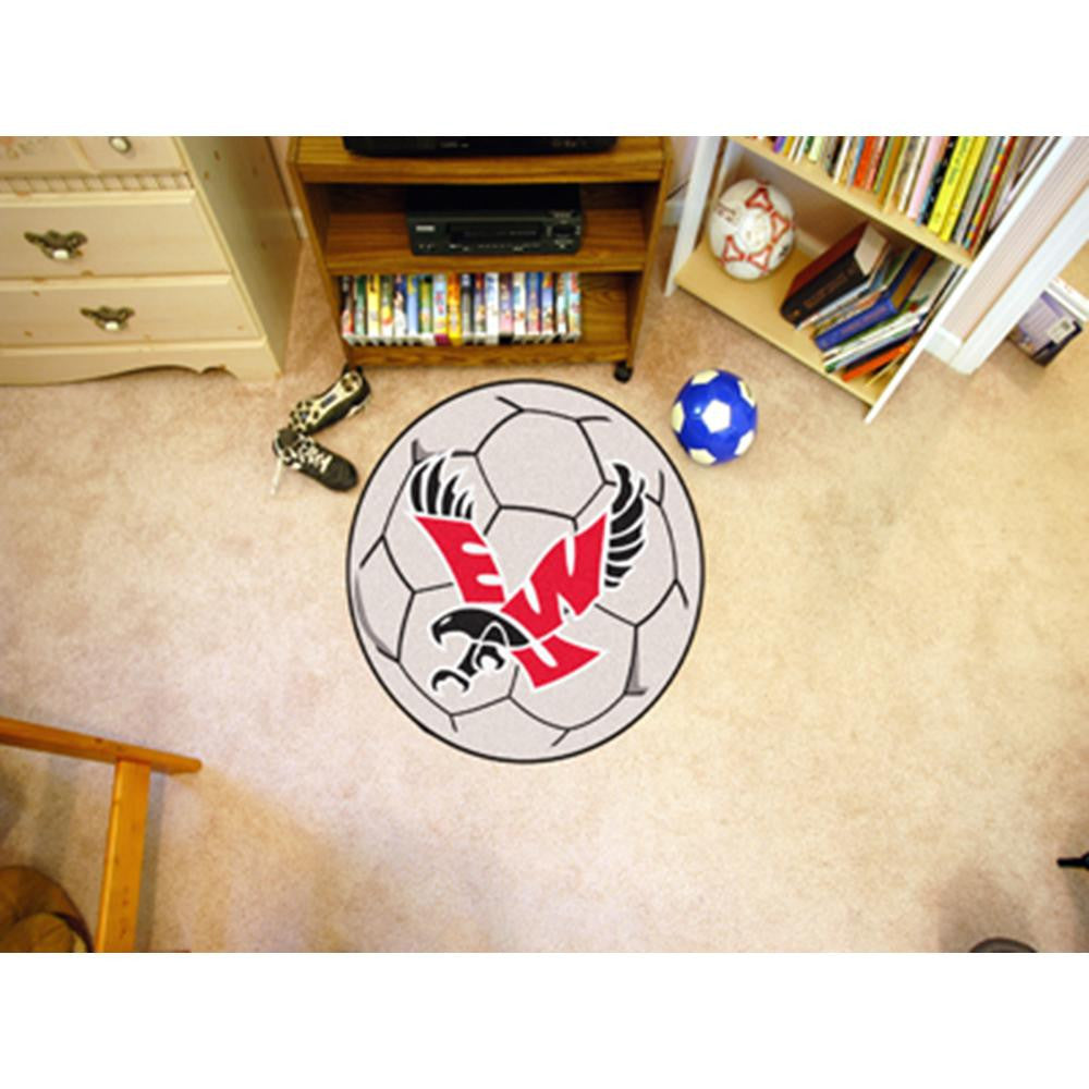 Eastern Washington Eagles NCAA Soccer Ball Round Floor Mat (29)