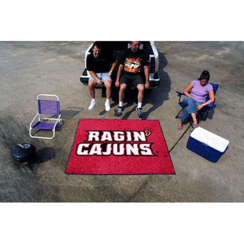 Louisiana Lafayette Ragin Cajuns NCAA Tailgater Floor Mat (5'x6')