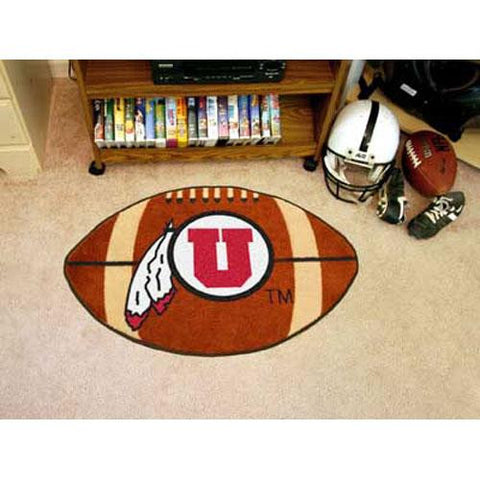 Utah Runnin Utes NCAA Football Floor Mat (22x35)