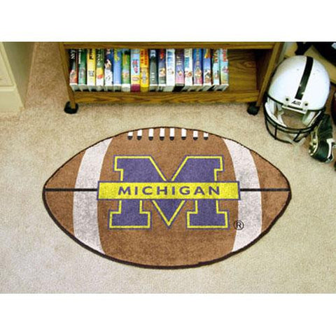 Michigan Wolverines NCAA Football Floor Mat (22x35)