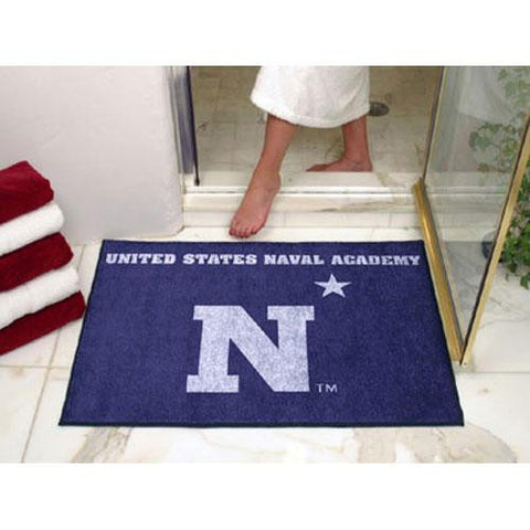 Navy Midshipmen NCAA All-Star Floor Mat (34x45)