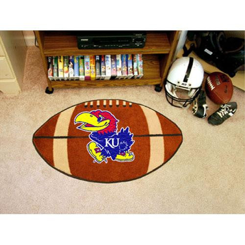 Kansas Jayhawks NCAA Football Floor Mat (22x35)