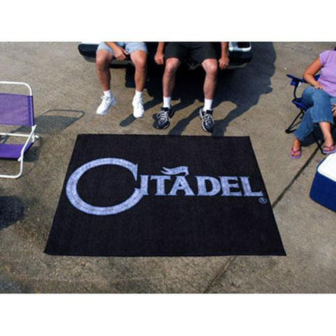 Citadel Bulldogs NCAA Tailgater Floor Mat (5'x6')