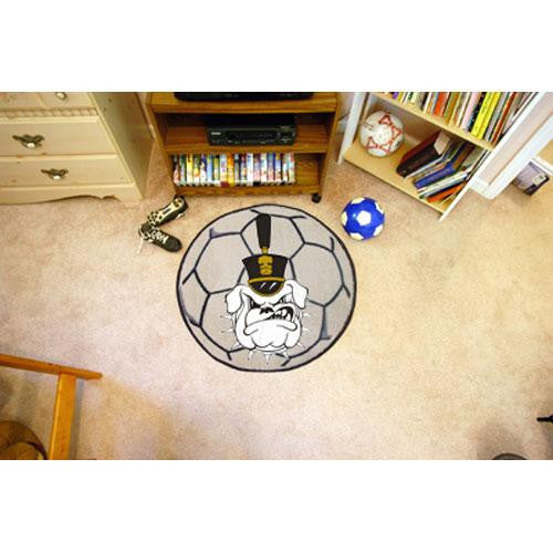 Citadel Bulldogs NCAA Soccer Ball Round Floor Mat (29)