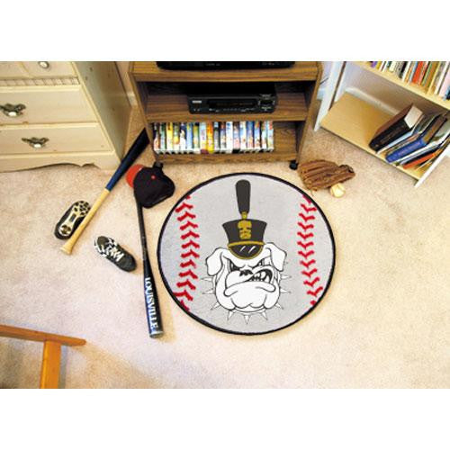 Citadel Bulldogs NCAA Baseball Round Floor Mat (29)