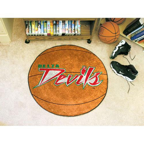 Mississippi Valley State Delta Devils NCAA Basketball Round Floor Mat (29)