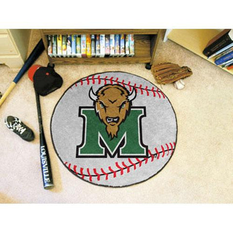 Marshall Thundering Herd NCAA Baseball Round Floor Mat (29)