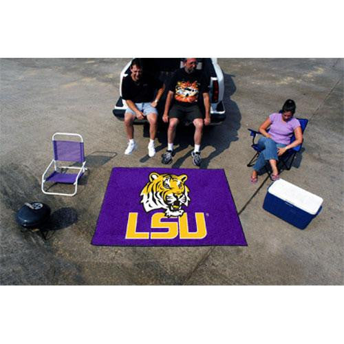 Louisiana State Fightin Tigers NCAA Tailgater Floor Mat (5'x6') LSU Logo