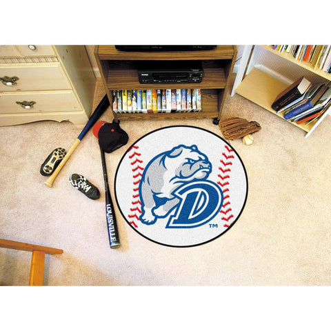 Drake Bulldogs NCAA Baseball Round Floor Mat (29)