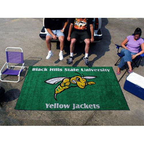 Black Hills State Yellow Jackets NCAA Ulti-Mat Floor Mat (5x8')