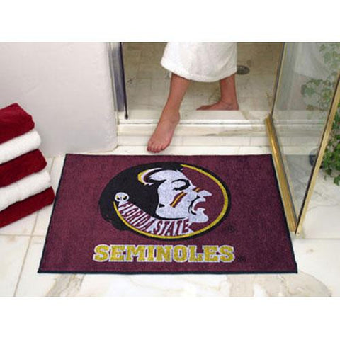 Florida State Seminoles NCAA All-Star Floor Mat (34x45) Seminole Logo