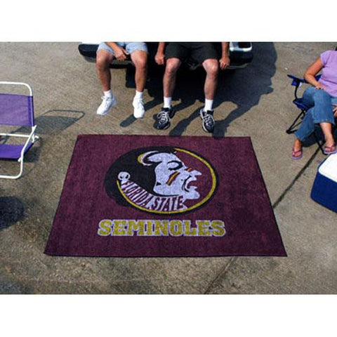 Florida State Seminoles NCAA Tailgater Floor Mat (5'x6') Seminole Logo